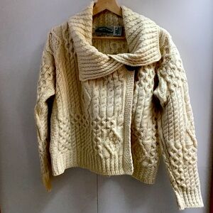 ARAN CRAFTS Merino Wool Knit Sweater